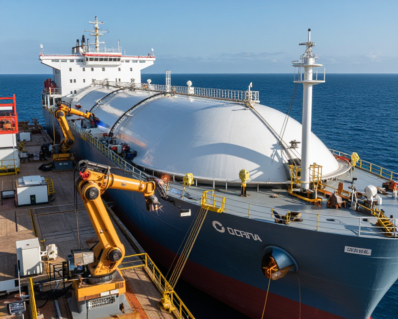 High-tech LNG Carrier Construction