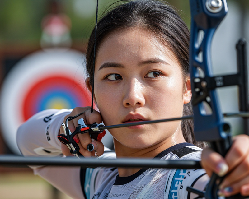 Cinematic Archery Moment