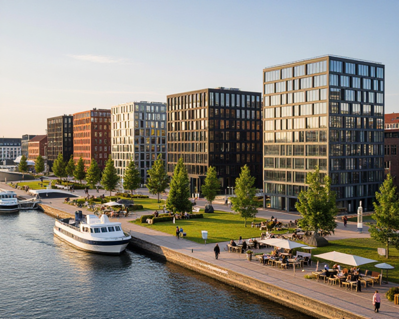 Modern Livable Cityscape