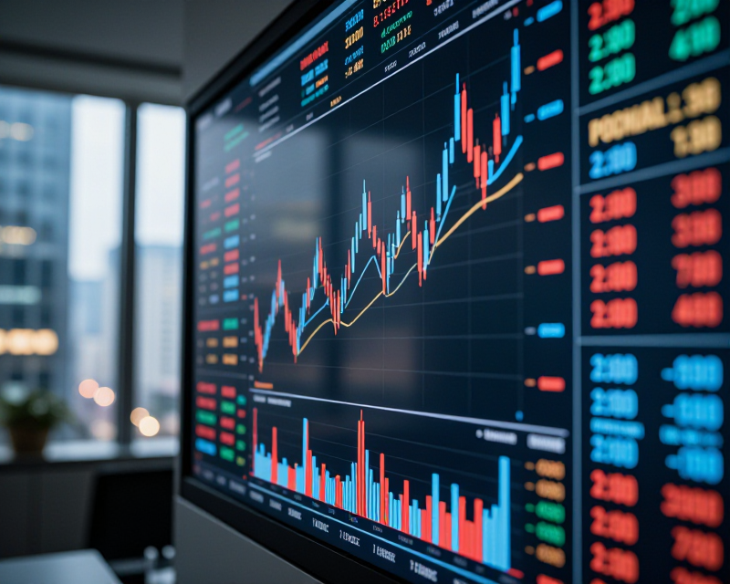 Stock Market Digital Display