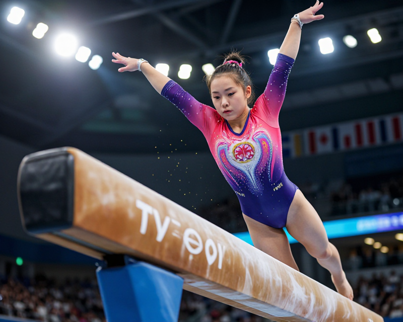 Gymnastics Victory Atmosphere