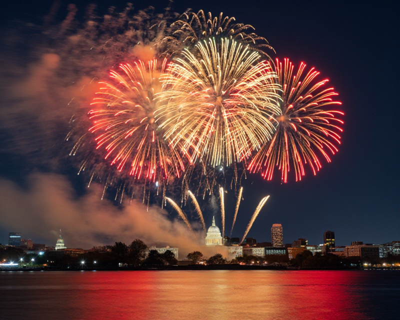 USA 250th Anniversary Fireworks