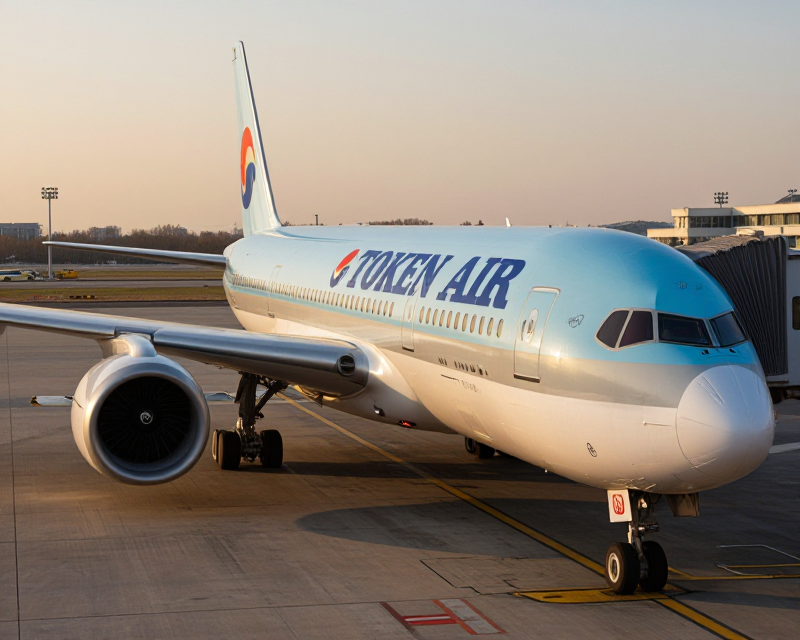 Korean Air Boeing Aircraft at Incheon