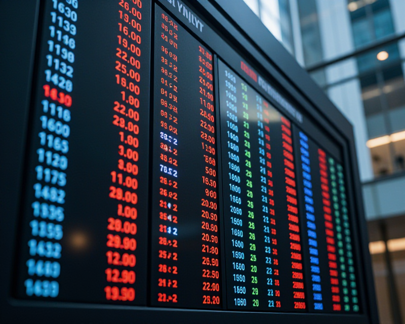 Stock Market Digital Display