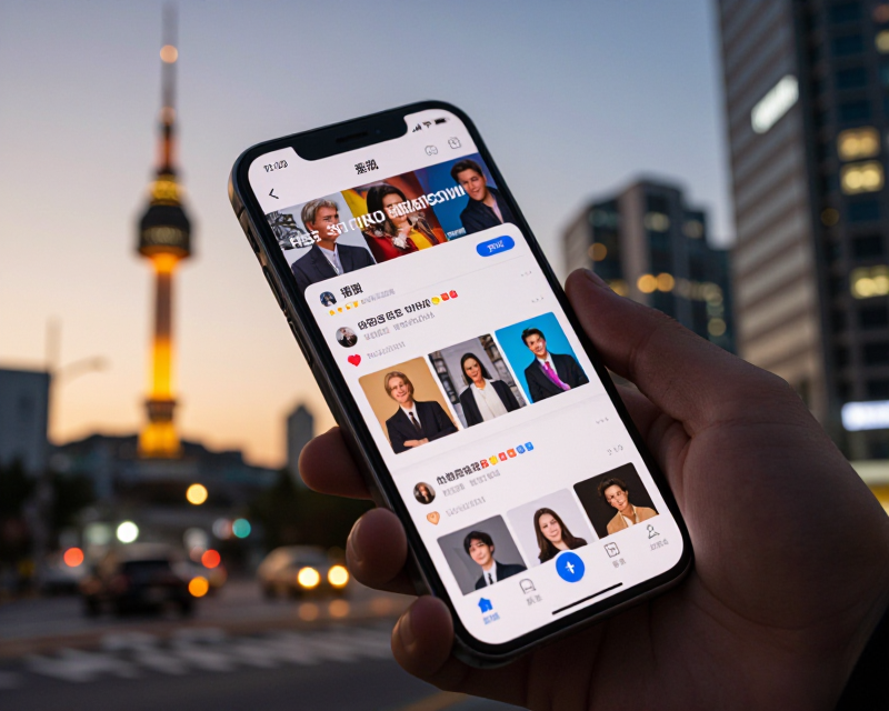Modern Digital Communication in Seoul