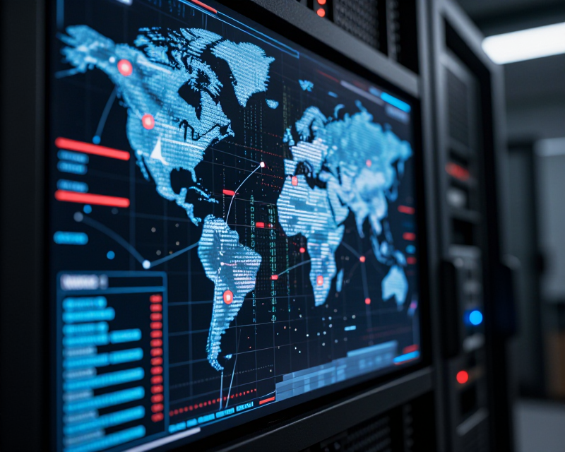 Digital Election Security Concept