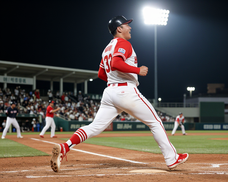 Triumphant Baseball Moment