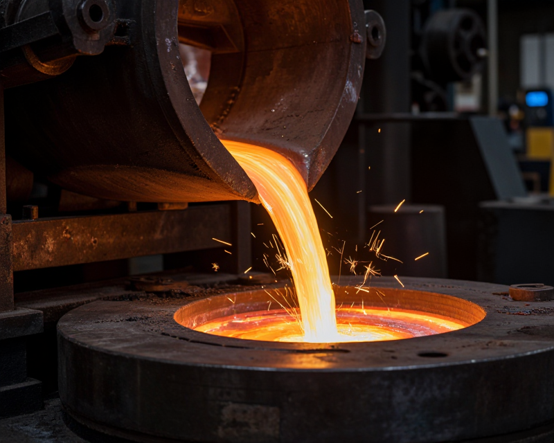 Industrial Steel Production