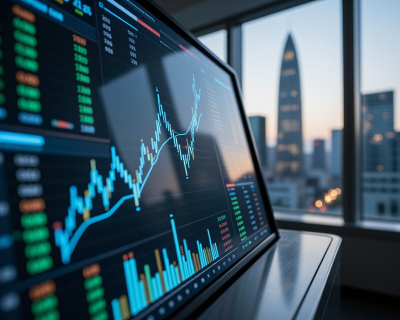 Financial Market Trend Visualization